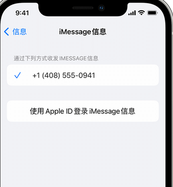 达孜apple维修iPhone上无法正常发送iMessage信息 